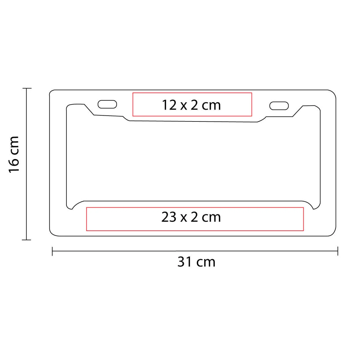 PORTA PLACA